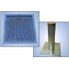 Grilles de fond et cylindre perforés