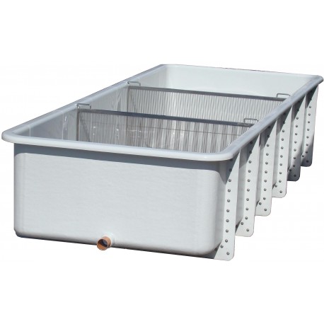 Tanque Segmentado de Poliéster aquaculturefrance