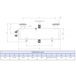 Stérilisateur UV 120W aquaculturefrance
