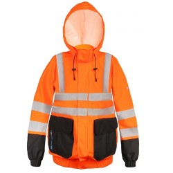 High-visibility waterproof jacket aquaculture france