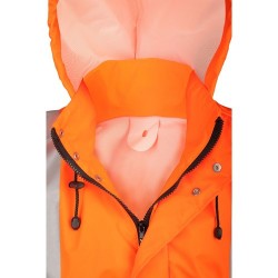 Chaqueta impermeable de alta visibilidad aquaculture france