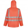 High visibility jacket for aquaculture partners