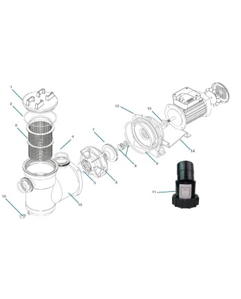 Spare Parts for Plastica Argonaut AV Pump aquaculturefrance