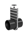 Gate valve RVM-TG PEHD aquaculture france