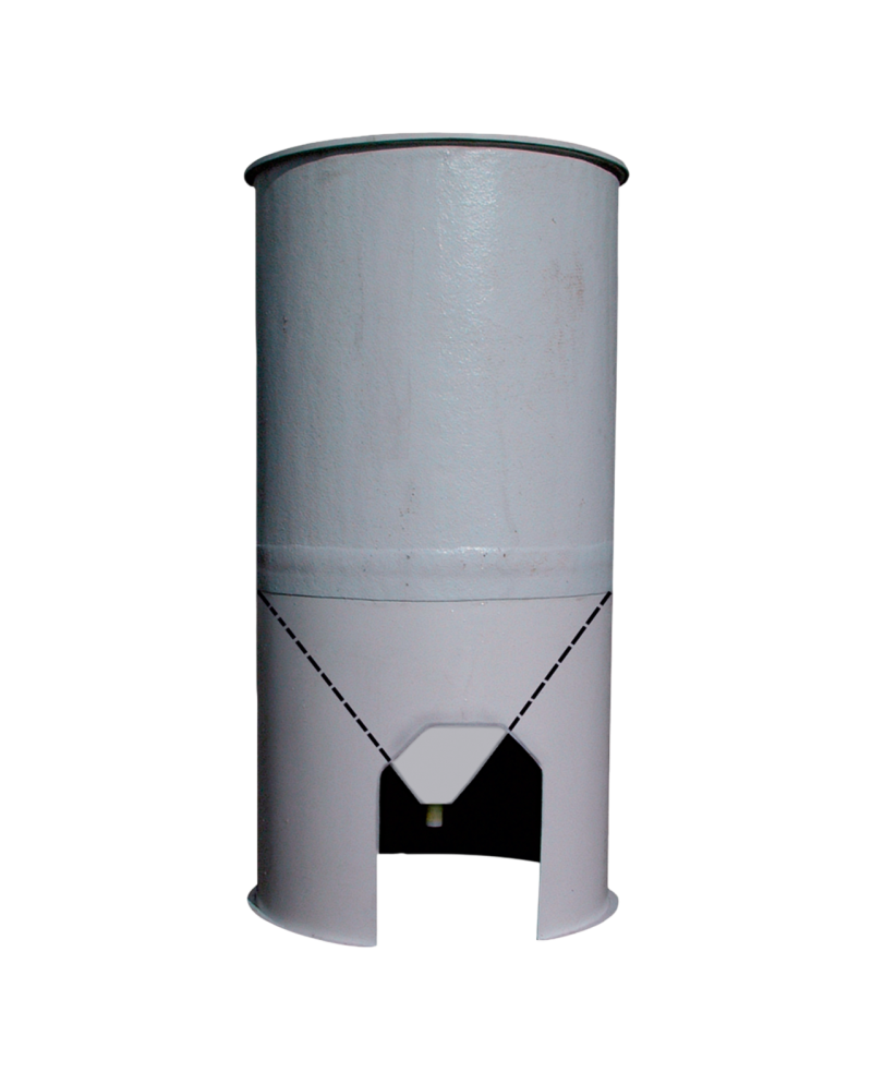 GRP Cylindroconical tank aquaculturefrance