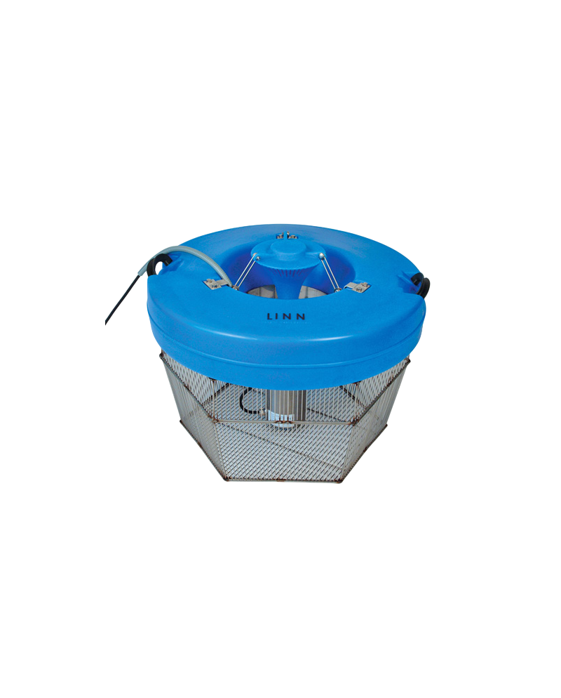 Aireador superficial PILZ-T con motor sumergido aquaculture france