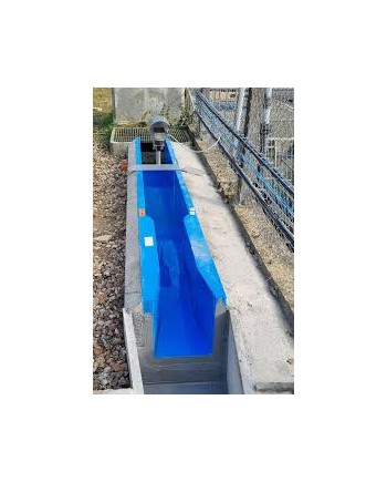 Mesure de débit en canal ouvert aquaculture france