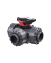 3-ways PVC ball valves aquaculture france