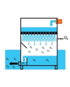 gravity aerator (LHO) aquaculture france