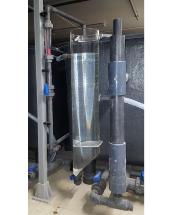 Fecal trap unit for aquaculture research