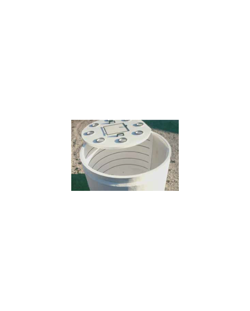 Insulated Cylindrical Transport Tank aquaculture france