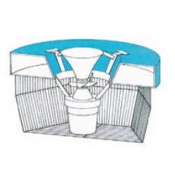 Aérateur de surface Pliz pour bassins et étangs