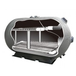 Los filtros de arena, horizontal M