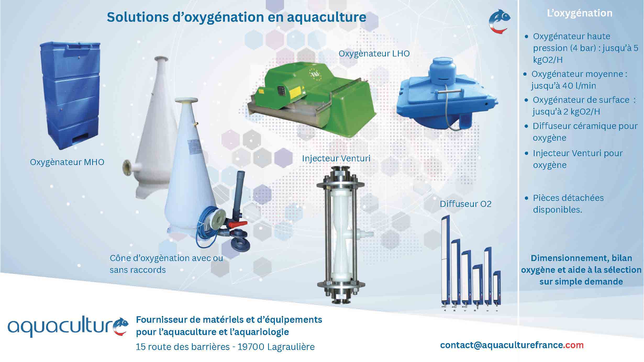 Oxygènateur - Diffuseur O2 